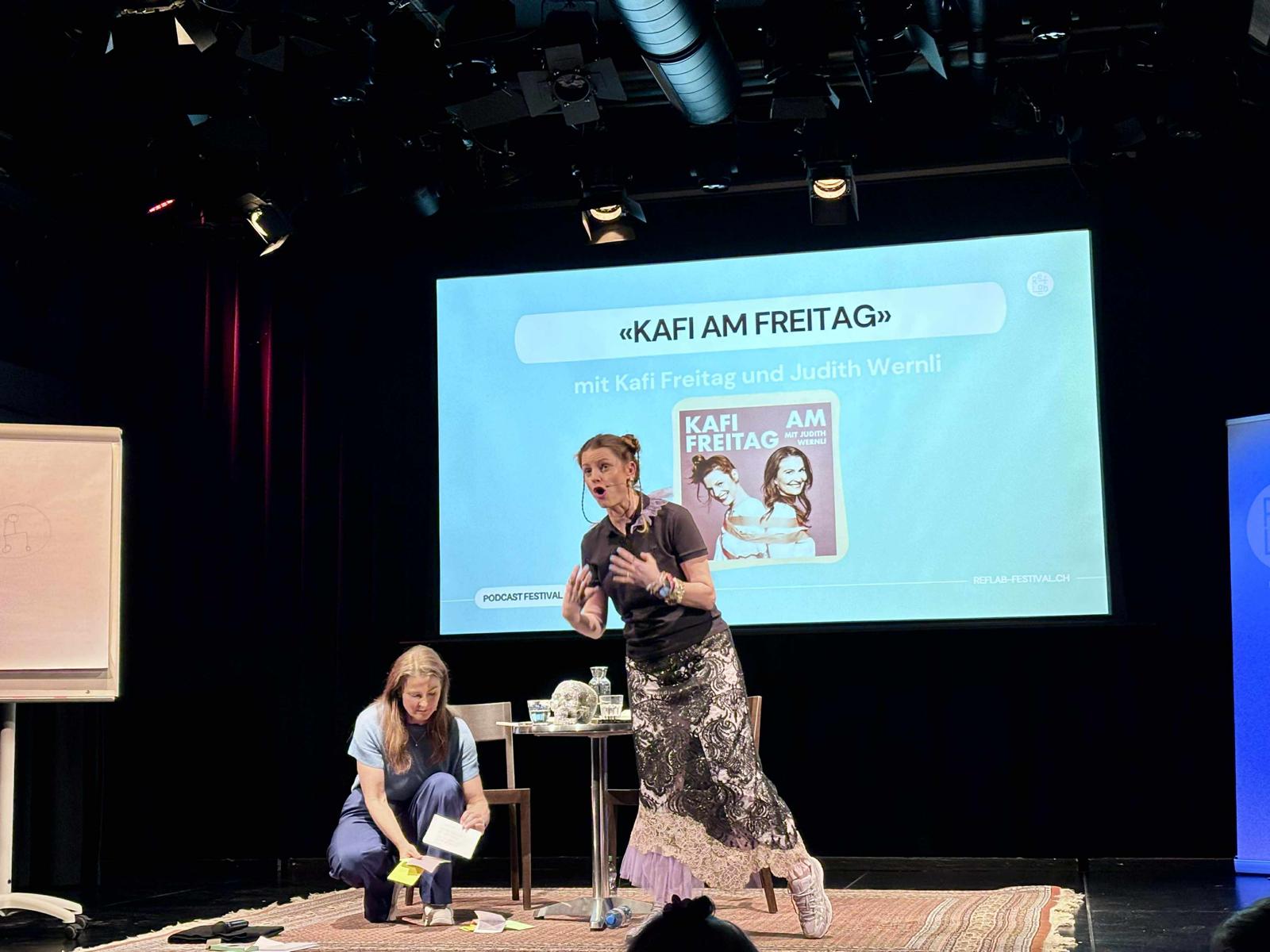 Live Podcast am RefLab Podcast Festival